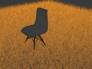Home and garden chair 3D Model