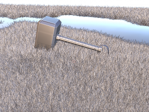 Thor hammer 3D Model