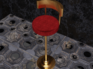 Bar Stool 3D Модель