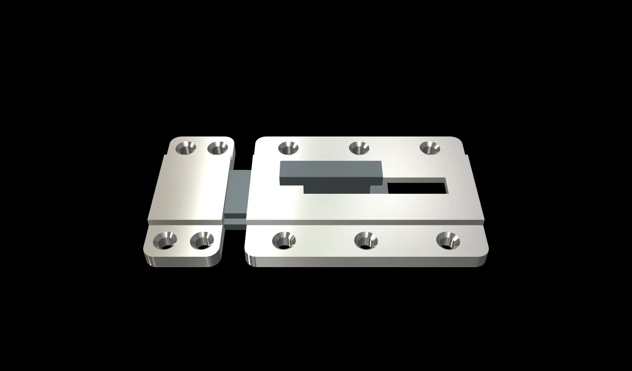 DOOR LOCK SLOT 3D Print Model .c4d .max .obj .3ds .fbx .stl .blend