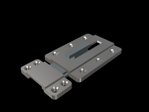 DOOR LOCK SLOT 3D Print Model
