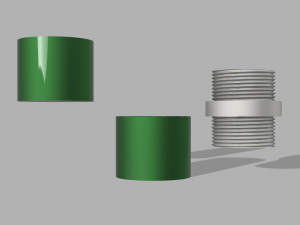 2 tier storage 3D Print Model