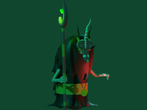 Shaman 3D Model
