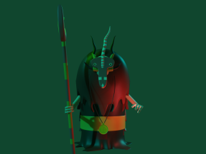 Shaman 3D Model