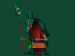 Shaman 3D Model