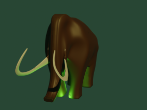 Elephant Fox Dinosaur 3D Model