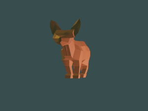 Elephant Fox Dinosaur Model 3D