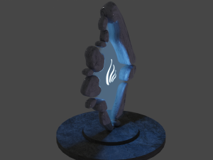 Mystical portal 3D Model