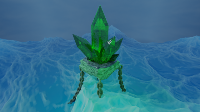 Crystal ocean 3D Model .c4d .max .obj .3ds .fbx .stl .blend 