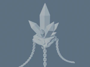Crystal ocean 3D Model