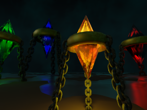 Crystals 3D Model