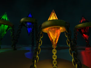 Crystals 3D Model