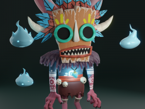 Shaman 3D Model