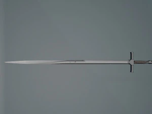 Game ready low poly sword 3D Model