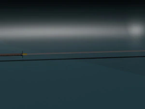 Game ready low poly sword katana 3D Model