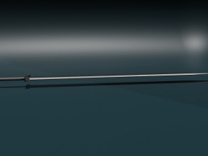 Game ready low poly sword Modelo 3D