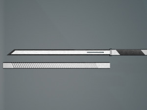 Game ready low poly katana 3D मॉडल