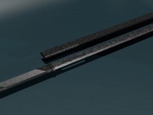 Game ready low poly katana 3D 模型