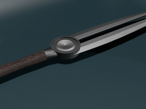 Game ready low poly sword 3D 模型