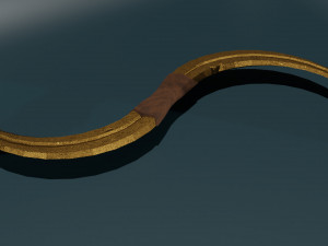 Game ready low poly sword 3D 模型