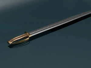 Game ready low poly sword pack 3D Model