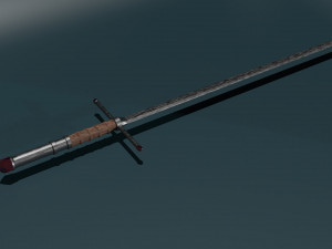 Game ready low poly sword pack 3D Model