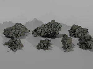 Tower defance game ready low poly tower pack Modèle 3D
