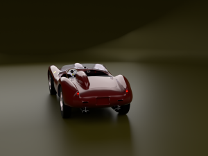 Ferrari 250 Testa Rossa 250 1957 Modelo 3D