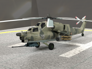 Mi-28N Night Hunter 3D 模型