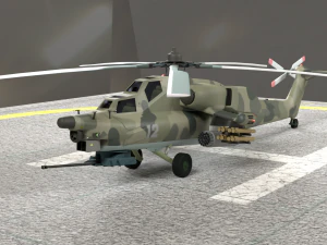 Mi-28N 나이트헌터 3D 모델