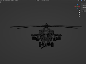 Mi-28N Night Hunter Modelo 3D