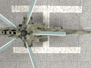 Mi-28N Night Hunter Modelo 3D