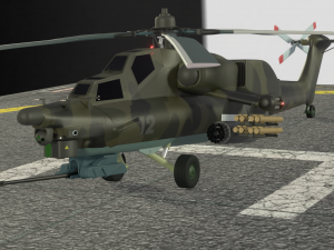 Mi-28N Night Hunter Modelo 3D