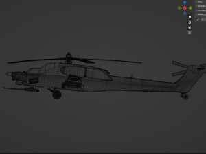 Mi-28N Night Hunter Modelo 3D