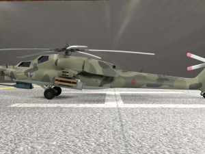 Mi-28N Night Hunter Modelo 3D