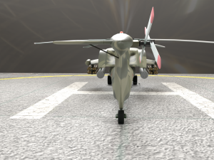 Mi-28N Night Hunter Modelo 3D