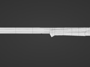 A hunting rifle 3D 모델