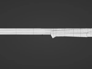 A hunting rifle 3D Model