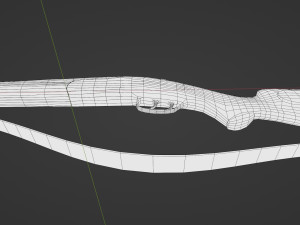 A hunting rifle 3D 모델
