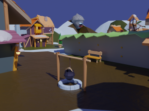 Village Pack-Flexible Modular 3D-Modell