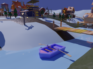 Village Pack-Flexible Modular 3D-Modell
