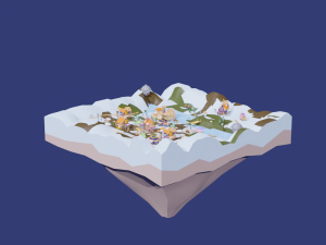 Village Pack-Flexible Modular 3D-Modell