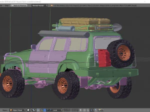 TOYOTA LAND CRUISER 80 VX 3D Model