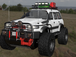 TOYOTA LAND CRUISER 80 VX 3D 모델