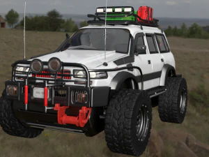 TOYOTA LAND CRUISER 80 VX 3D Model