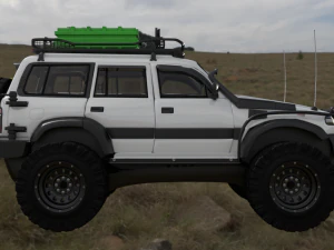 TOYOTA LAND CRUISER 80 VX 3D Model