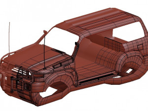 TOYOTA LAND CRUISER 80 VX 3D 모델