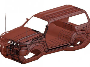 TOYOTA LAND CRUISER 80 VX 3D Model