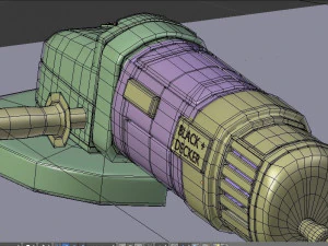 Grinding wheel 3D Model
