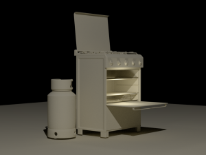 Homemade kitchen 3D 모델